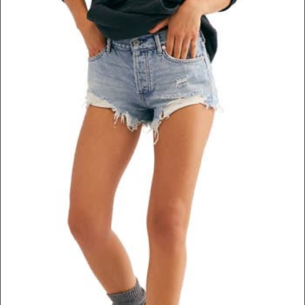 Free People Denim Shorts